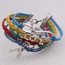 Load image into Gallery viewer, Autism Awareness Multicolor Bracelet