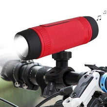 Load image into Gallery viewer, Bicycle Waterproof Bluetooth Speaker With LED Light