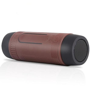 Bicycle Waterproof Bluetooth Speaker With LED Light